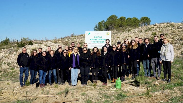‘SÖKTAŞ HATIRA ORMANLARI’ gelecek nesillere nefes olmayı hedefliyor