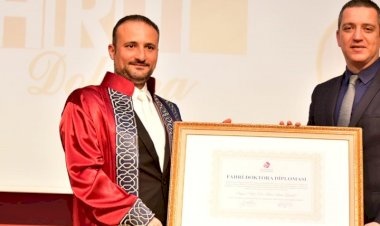 OSTİM Teknik Üniversitesi’nden Prof. Dr. İrfan Suat Günsel’e Fahri Doktora Unvanı