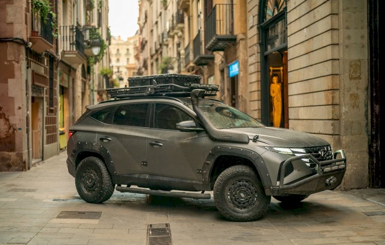 Hollywood’un Yeni Yıldızı Hazine Avcısı Hyundai Tucson.
