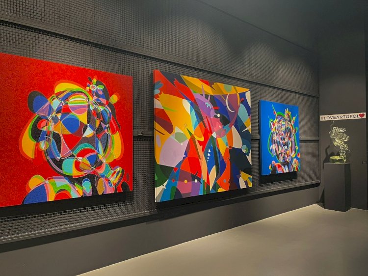 ARTOPOL GALLERY DE “ABSTRACT FIGURES” SERG İSİ 14-20 ŞUBAT TARİHLER İ ARASINDA