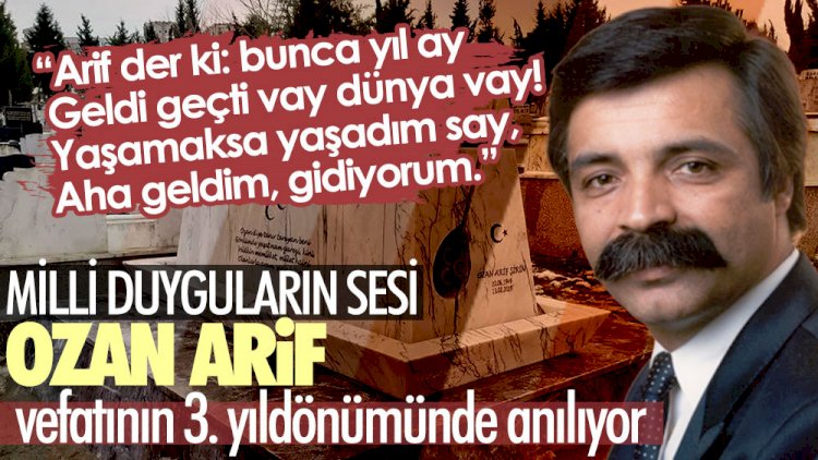Milli duyguların sesi Ozan Arif