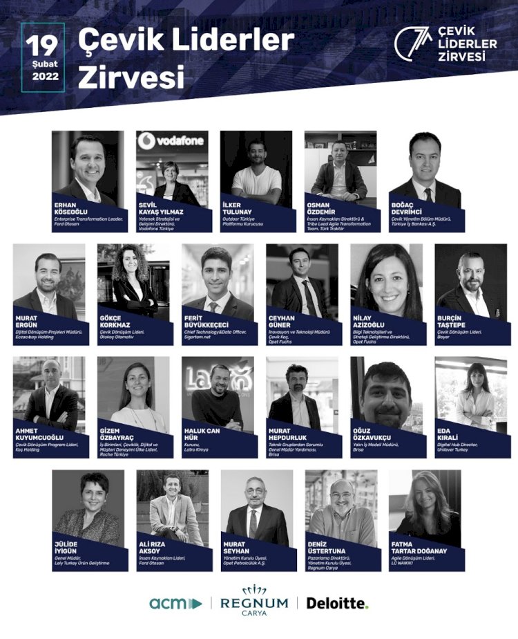LİDERLİĞİN YENİ KAVRAMI AGILE, ÇEVİK LİDERLER ZİRVESİ’NDE TANITILACAK