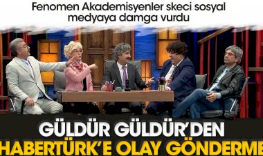 Güldür Güldür’den Habertürk’e olay gönderme.