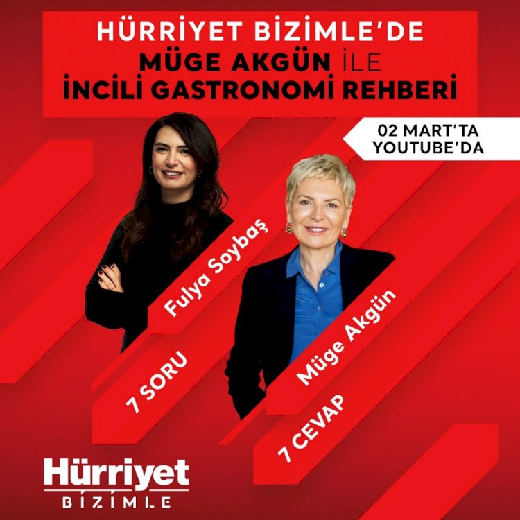 Müge Akgün anlattı: 'İncili Gastronomi Rehberi nasıl hazırlandı'