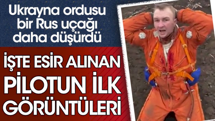Ukrayna ordusu bir Rus uçağı daha düşürdü: