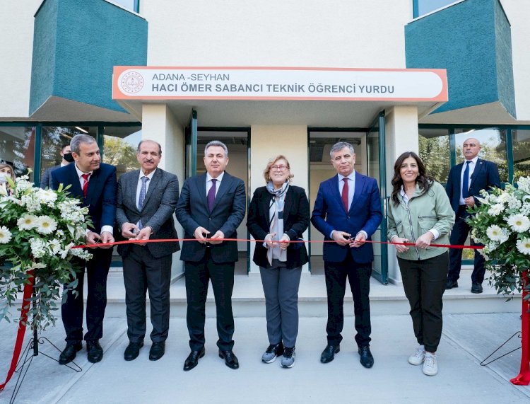 Hacı Ömer Sabancı Teknik Öğrenci Yurdu’nun Açılışını Gerçekleştirdi