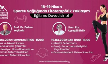 Sporcu Sağlığında Fitoterapötik Yaklaşım Eğitimi