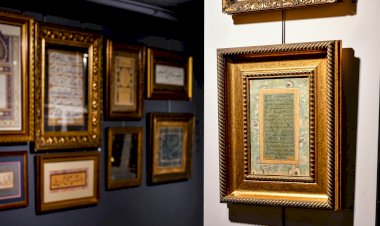 ‘Konuşan Yazılar’ sergisi açıldı