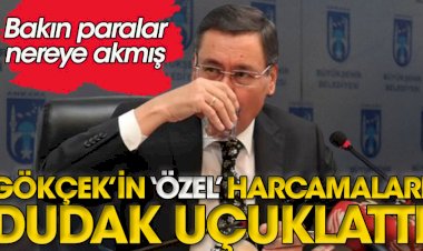 Melih Gökçek'in 'özel' harcamaları dudak uçuklattı | Bakın paralar nereye akmış