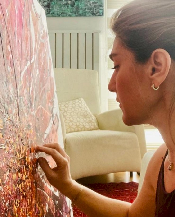 Dilek Uzunoğlu Örs’ün ikinci kişisel resim sergisi ‘Bahar ateşi’ Moda Deniz Kulübünde!