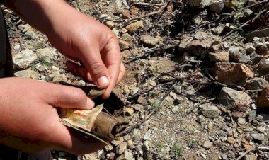 Fidan dikerken bulduğu cüzdan 20 yıl önce çalınmış