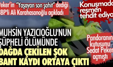 Sedat Peker pandoranın kutusunu açtı gerisi çorap söküğü gibi geldi.