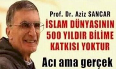 POLİTİKA İLE DİN KARIŞIRSA BİLİM ASLA İLERLEYEMEZ.