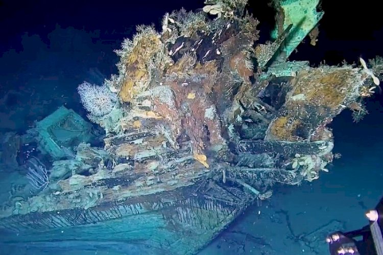 Kolombiya, Tonlarca Altın Yüklü Batığın Görüntülerini Paylaştı