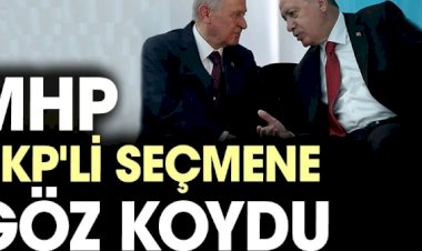 MHP AKP'li seçmene göz koydu