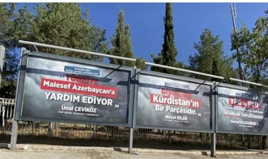 Afişleri hazırlayan şirket: Cumhur İttifakı istedi