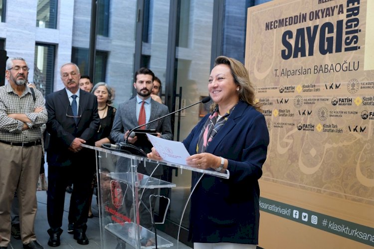 AKM Galeri’de Hezarfen Necmeddin Okyay’a Saygı Sergisi