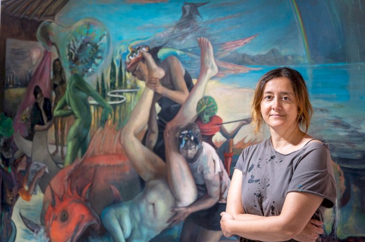 Ressam Feyzan Alasya “GÜNDÜZ DÜŞÜ /DAYDREAM” adlı sergisiyle 5 Kasım’dan itibaren Galeri Diani’de!