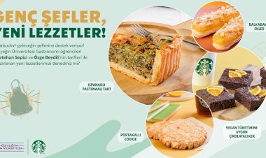 Özyeğin Üniversitesi’nin Genç Şeflerinden Starbucks Raflarına 4 Yeni Lezzet!