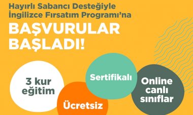 3. dönem başvuruları 21 Kasım itibarıyla başladı.