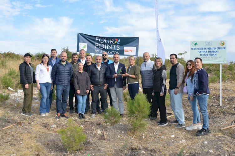 Four Points by Sheraton Otellerinden ‘Sürdürülebilir Bir Gelecek’ için 10 Bin Fidan