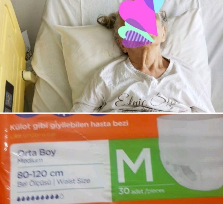 Yatalak durumda olan Gülden okman teyzemizin bez ihtiyacı var.....