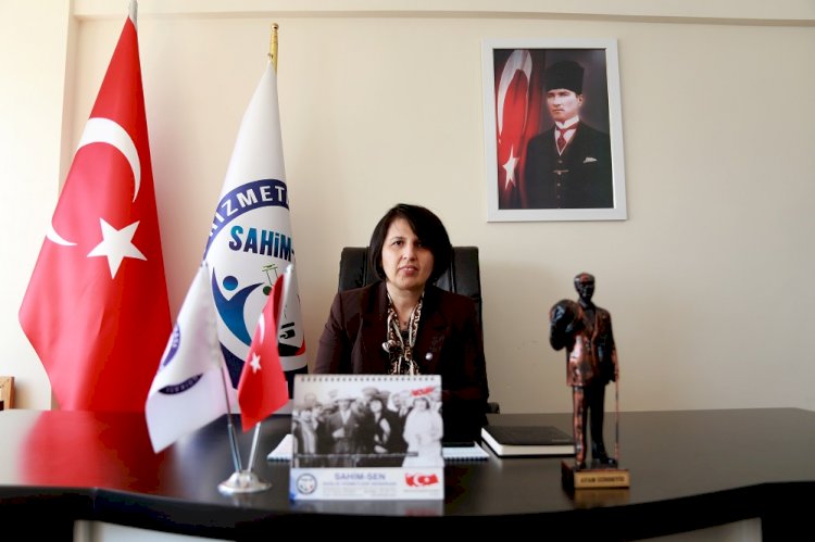 SAHİM-SEN YÜZDE İKİ BARAJINA KARŞI MECLİS ÖNÜNDEN HAYKIRDI: