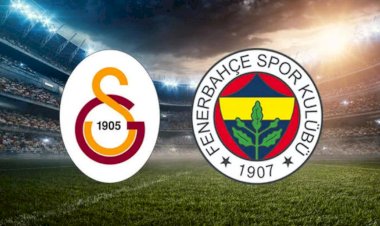 Fenerbahçe-Galatasaray (Canlı anlatım)
