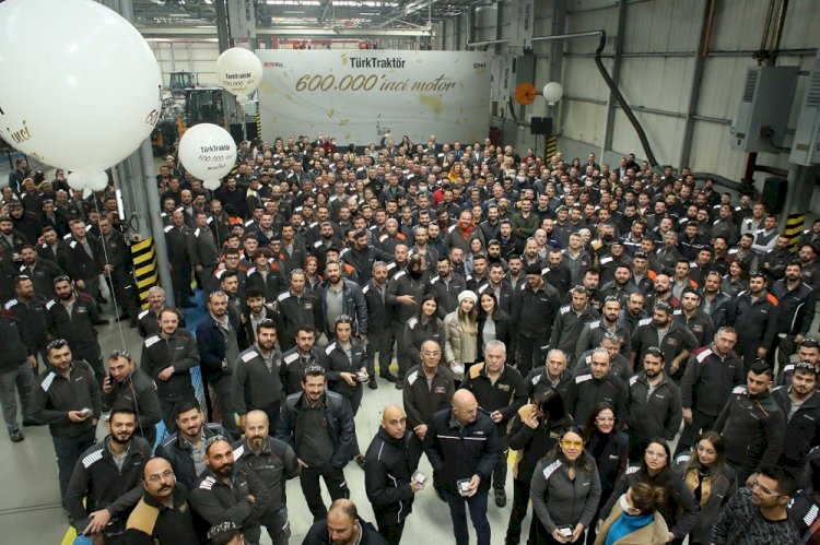 TürkTraktör Üretimde Önemli Bir Eşiği Daha Geride Bıraktı 600 Bininci Motorunu Üretti