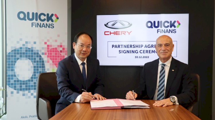 Chery Türkiye ve Quick Finans’tan  Büyük İş Ortaklığı!