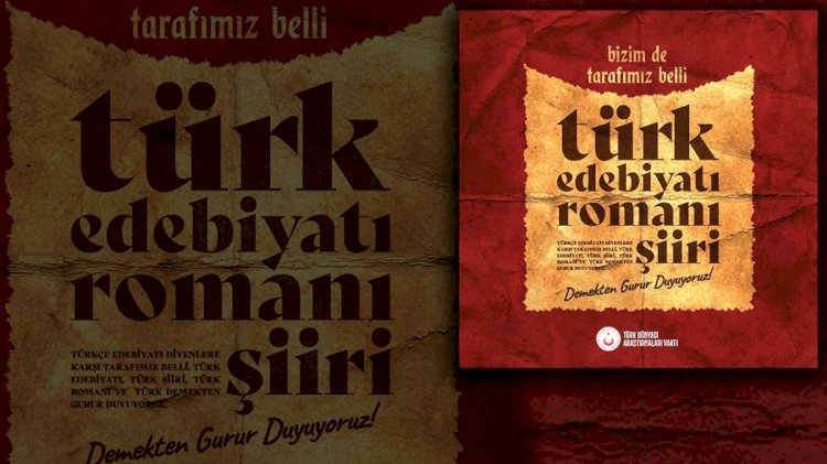 ‘Türk edebiyatı, şiiri demeyi öğreneceksiniz’