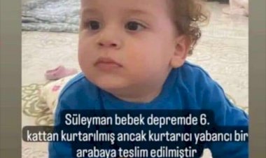 Meslektaşımız Av. Tuncay Alpaslan'ın oğlu Süleyman bulundu