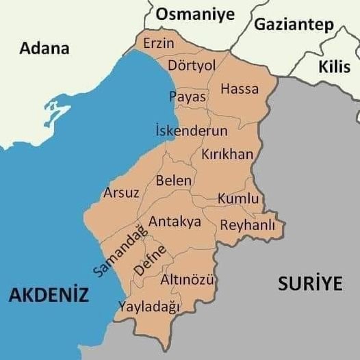 Doğum yerim Antakya