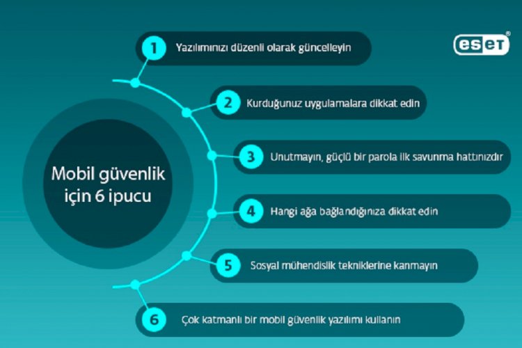 Mobil güvenlikle ilgili   6 ipucu