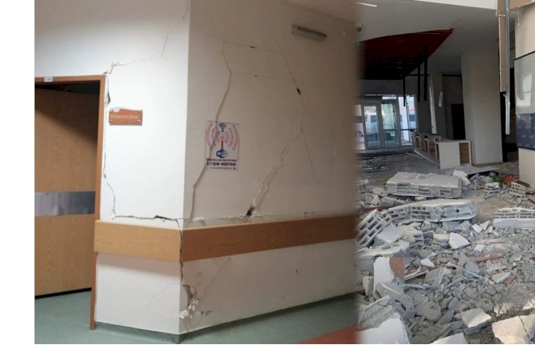 Göz göre göre ihmal! Fay üzerine kurulan hastane ve AFAD binası da ağır hasarlı