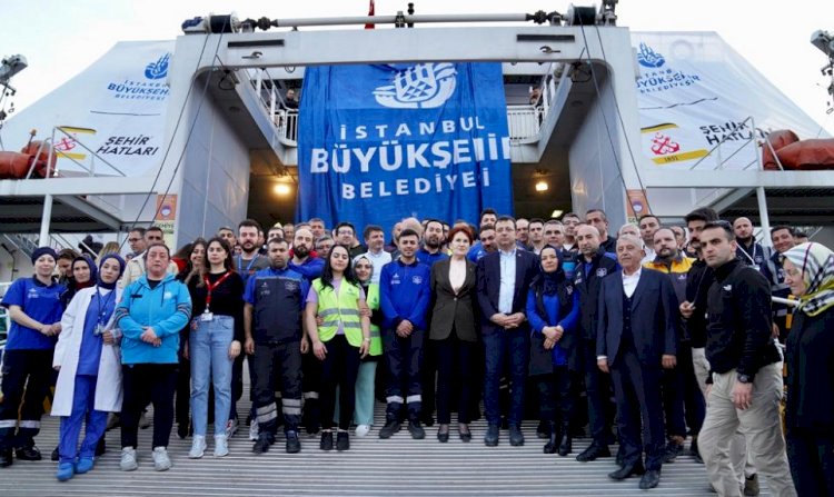 AKŞENER VE İMAMOĞLU, DEPREMZEDELERİN ACILARINA ORTAK OLDU