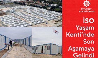 Hatay’ın Antakya ilçe Merkezi’nde Kurulan 1000 Konteynerlik İSO Yaşam Kenti’nde Son Aşamaya Gelindi