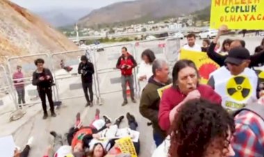Akkuyu'da jandarma müdahalesi: Nükleer karşıtlarına gözaltı!