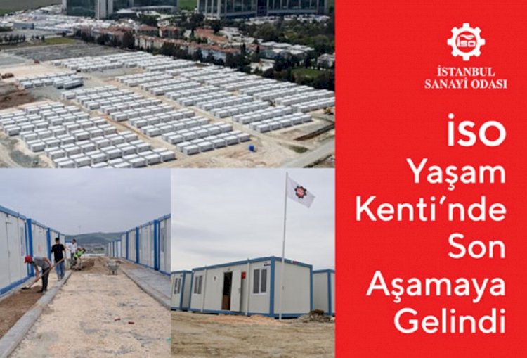 Hatay’ın Antakya ilçe Merkezi’nde Kurulan 1000 Konteynerlik İSO Yaşam Kenti’nde Son Aşamaya Gelindi