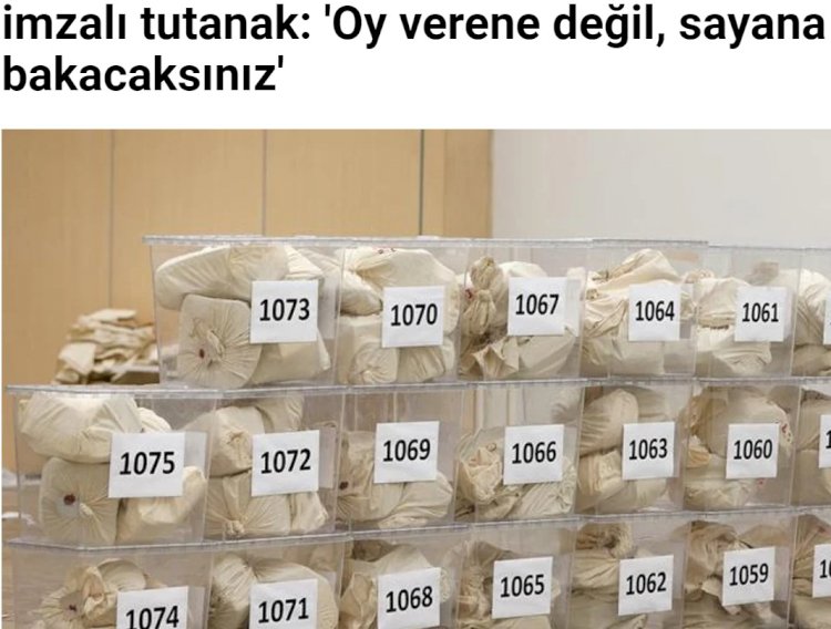 'YSK'nın CV'si' endişe yaratıyor, çözüm ıslak imzalı tutanak: 'Oy verene değil, sayana bakacaksınız'