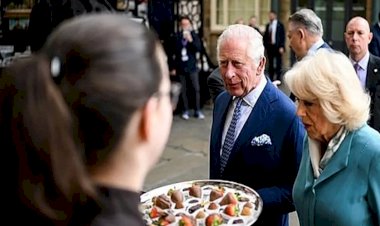 Kral Charles Londra'da Ülker’in dükkanını ziyaret etti