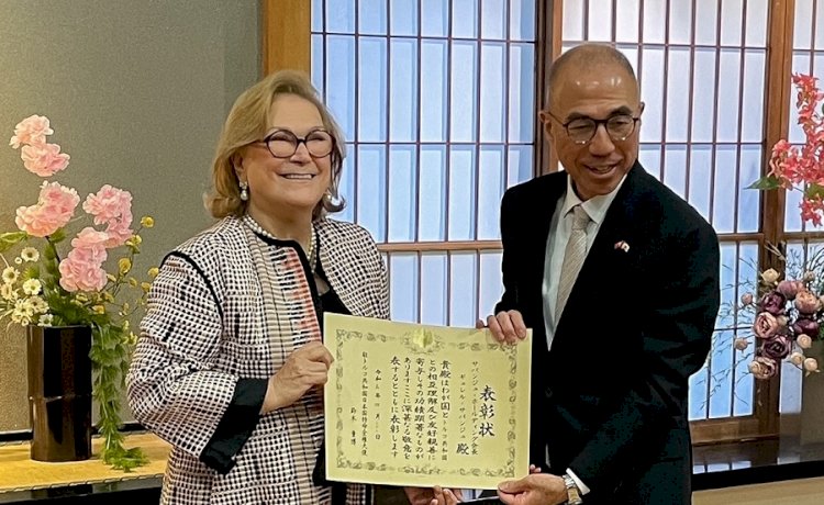 Güler Sabancı’ya Japonya Büyükelçisi Ödülü Takdim Edildi