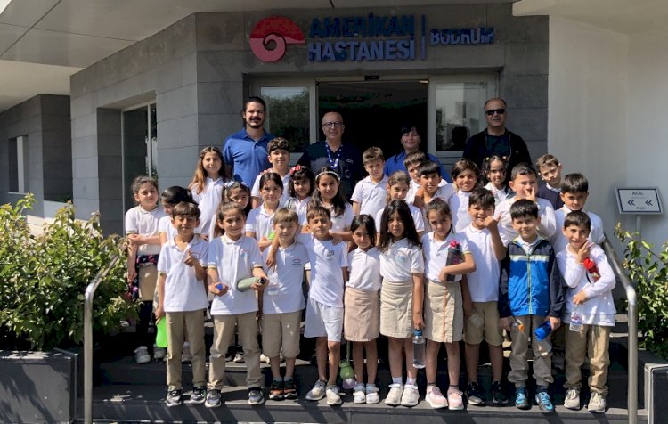 BODRUM AMERİKAN HASTANESİ,   EL HİJYEN EĞİTİMİ İÇİN DR. H. MÜMTAZ ATAMAN İLKOKULU’NU AĞIRLADI