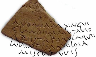 Zeytinyağı Kabında Vergilius Şiirinden Alıntı Bulundu