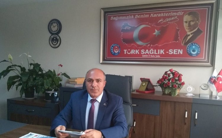 Biz Türk Sağlık Sen olarak mücadelemizde sağlık çalışanlarının hakkını hukukunu savunuyoruz.
