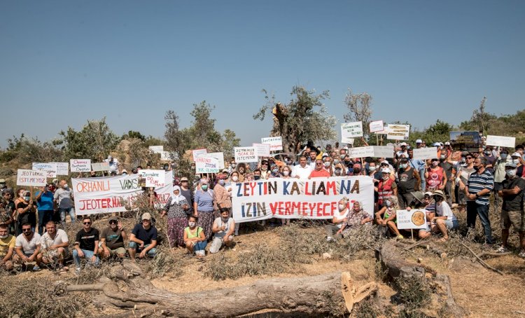 İzmir Orhanlı Köyü’nde JES’e karşı 6. Dava açıldı.
