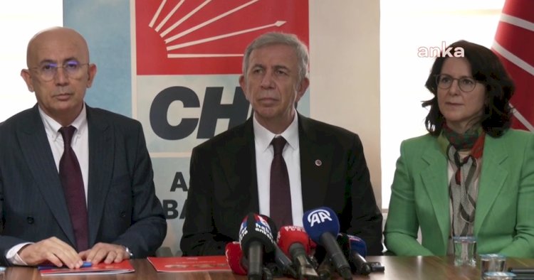 MANSUR YAVAŞ YENİDEN ABB BAŞKAN ADAYLIĞI İÇİN BAŞVURDU...