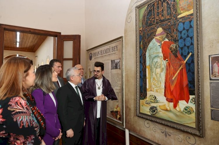 Sivas Atatürk ve Kongre Müzesi’nde Osman Hamdi Bey Odası Açıldı.