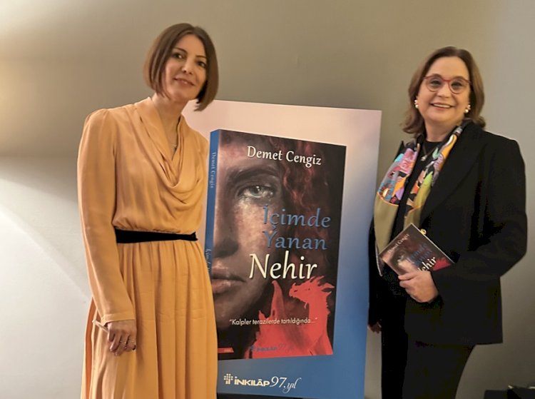 DEMET CENGİZ’DEN YENİ ROMAN: İÇİMDE YANAN NEHİR