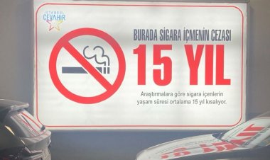 İSTANBUL CEVAHİR 9 ŞUBAT DÜNYA SİGARAYI BIRAKMA GÜNÜNE DİKKAT ÇEKİYOR